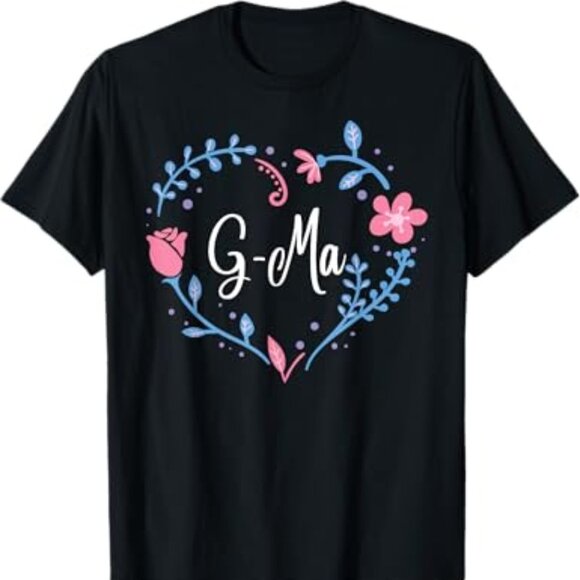 Flower T-Shirt Grandma Christmas Birthday Gift Tee T-Shirt - Picture 1 of 1